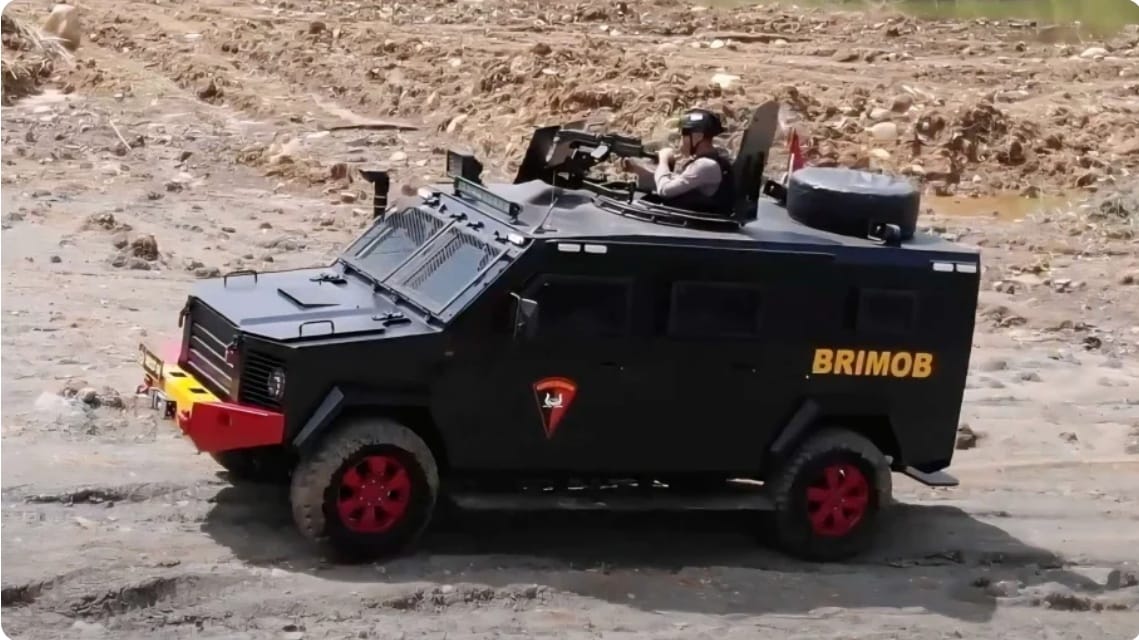 Spesifikasi Rantis Baracuda Brimob yang Melindas Driver Ojol Saat Demo